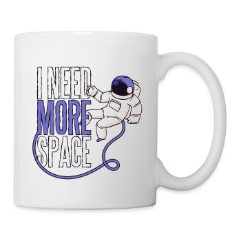 I need more space astronaut space Mars life - Mug - white - Right