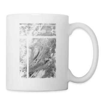 Keep Calm and Panta Rhei - Tasse - Weiß - Rechts
