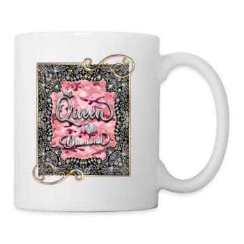 Queen Diamond - Mug - white - Right