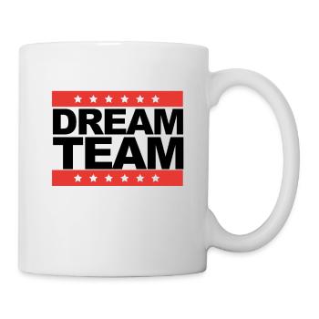 Dream team - Mug blanc - blanc - Droite