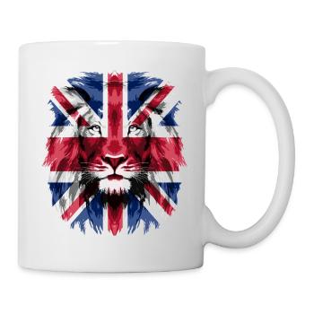 Lion britannique - Mug blanc - blanc - Droite