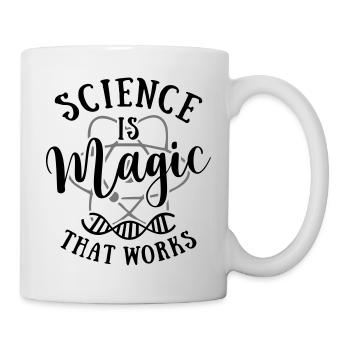 Science is Magic - Tasse - Weiß - Rechts