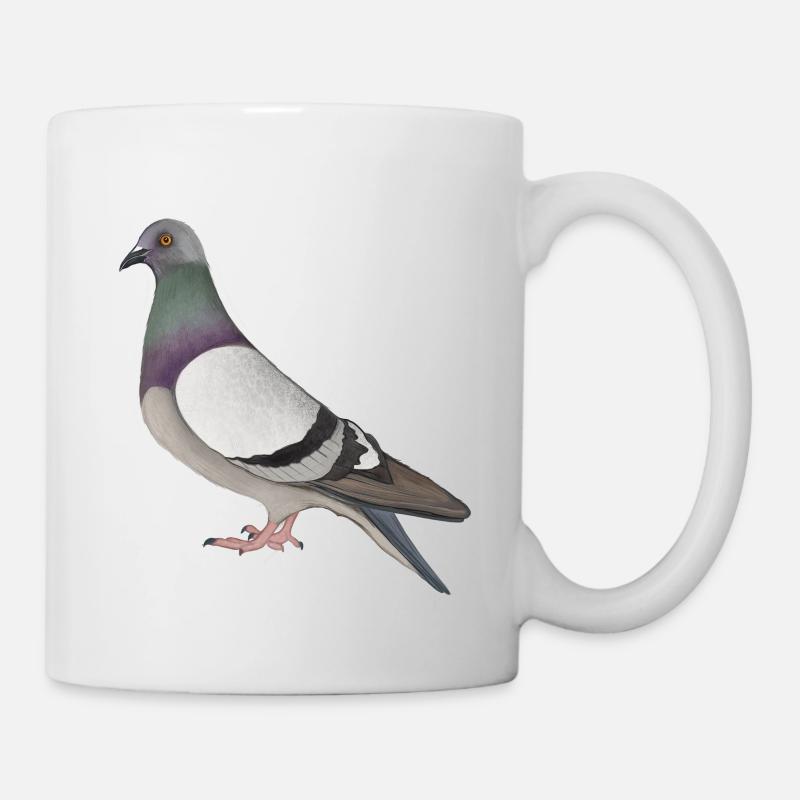 Street pigeon - Mug - white