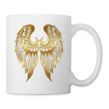 Angel Wings Angels Wings Little Angel Wing Fly - Mug blanc - blanc - Droite