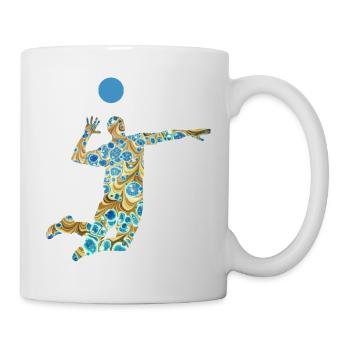 volleyballer e 243 - Mug blanc - blanc - Droite
