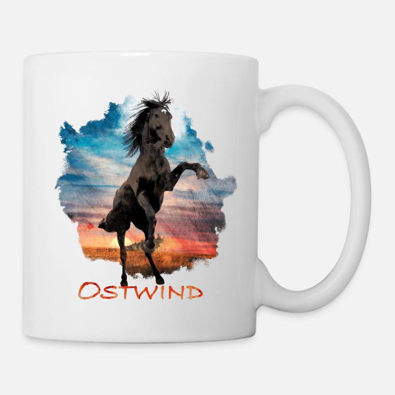 Ostwind Der Große Orkan Ostwind Porträt - Tasse - Weiß