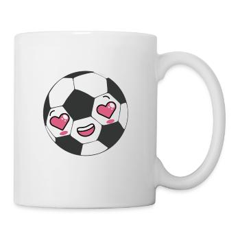 students soccer players - Mug - white - Right