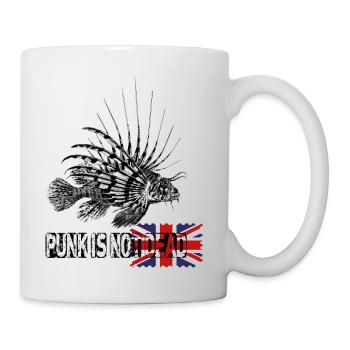 Punk is not dead - Mug - white - Right