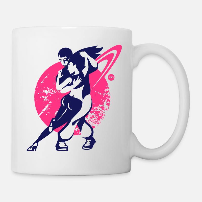 Kizomba - Mug blanc - blanc