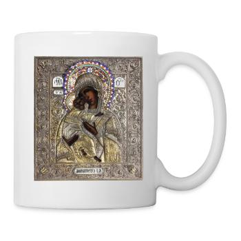 Icône. Icône orthodoxe - Mug blanc - blanc - Droite