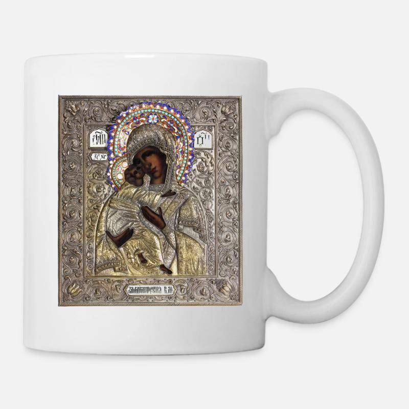 Ikone. Orthodox icon - Tasse - Weiß