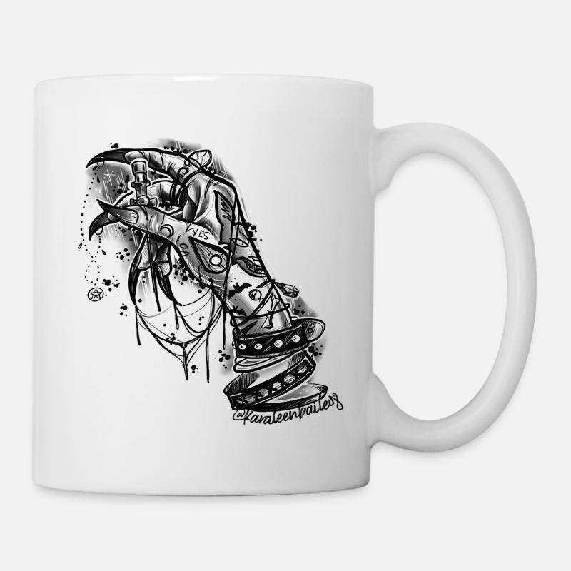Witchy Stichy - Tasse - Weiß