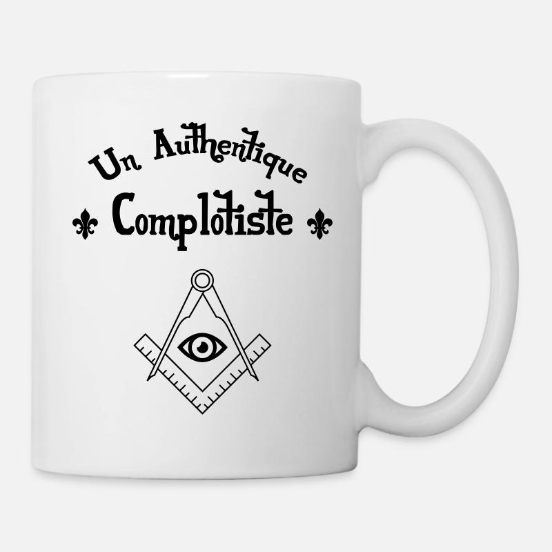 Un Authentique Complotiste - Mug blanc - blanc