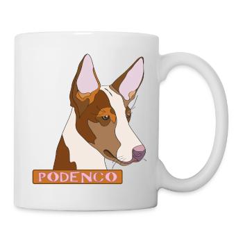 Podenco - Mug blanc - blanc - Droite
