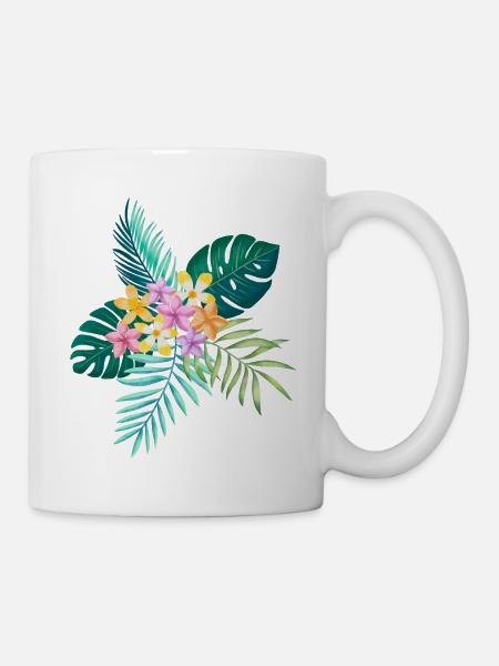 Ambiance tropicale - Mug blanc - blanc
