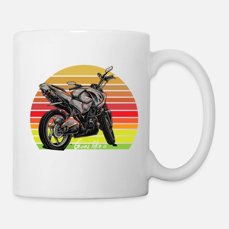 Biker - Mug - white