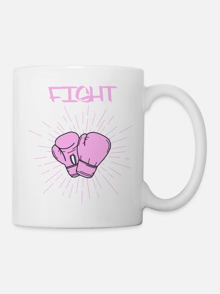 BOXE - Mug blanc - blanc
