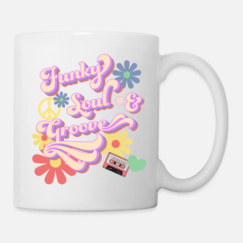 Funky Soul and Groove - Tasse - Weiß