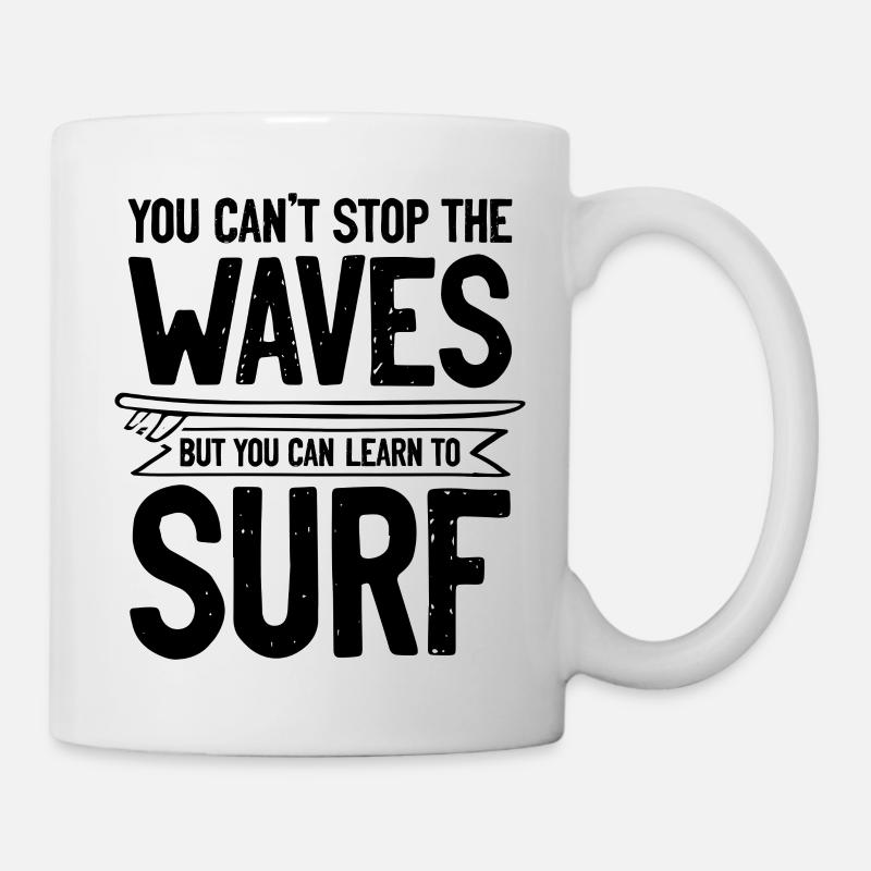 Surf surf - Mug blanc - blanc