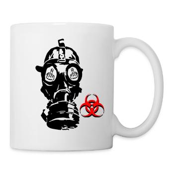 fuck the virus - Mug - white - Right