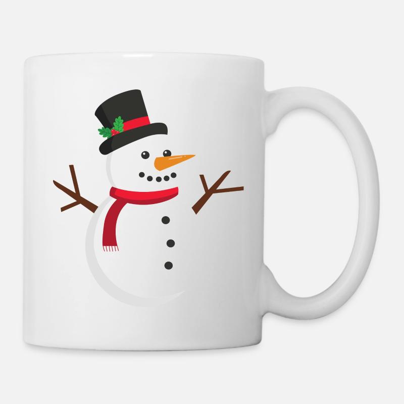 Snowman - Mug - white