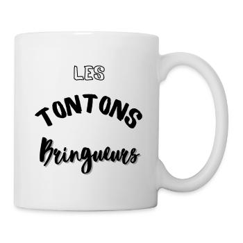 Les tontons bringueurs ! 🍻🥂🥃🍾 - Mug blanc - blanc - Droite