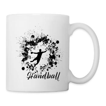 Funny Handball,Handball,Handballer,Handballer, - Mug - white - Right
