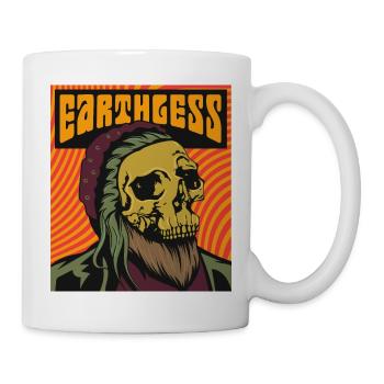 Stoner Rock Skull - Mug - white - Right