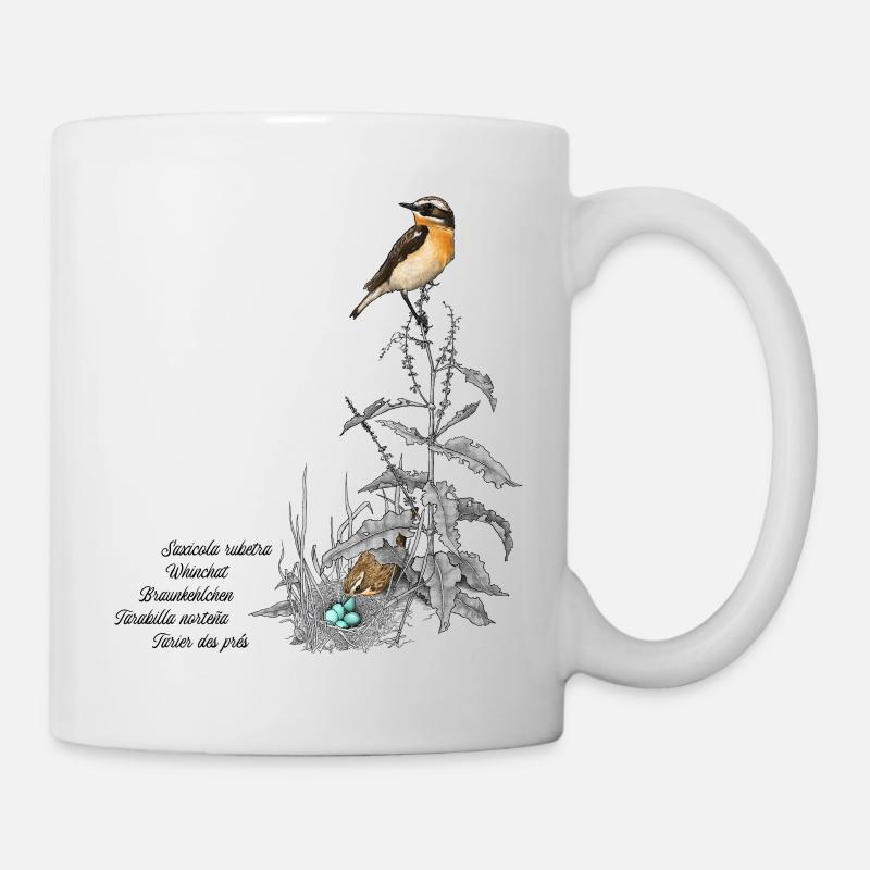 whinchat - Mug - white