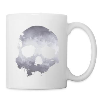Schädel - Tasse - Weiß - Rechts
