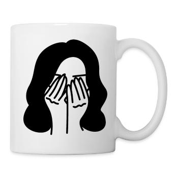 crying - Mug - white - Right