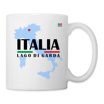 ITALIE LAC DE GARDE - Mug blanc - blanc - Droite