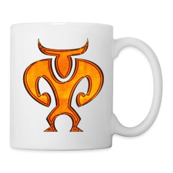 Minotaurus - Tasse - Weiß - Rechts