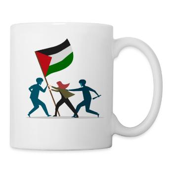 Palestine libre - Mug blanc - blanc - Droite