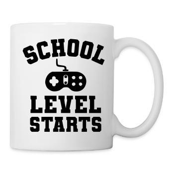 School level starts - Mug blanc - blanc - Droite