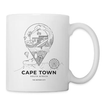 Cape Town - Mug - white - Right