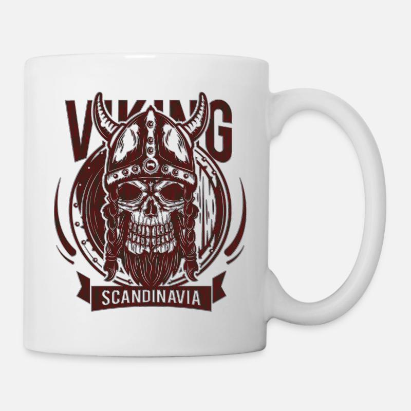 Viking Skandinavisch - Tasse - Weiß