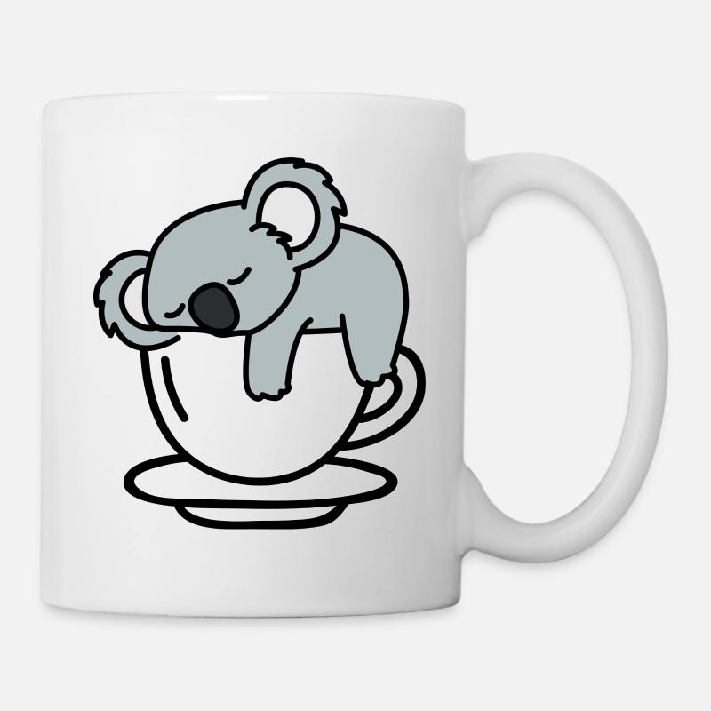 Koala Tee - Tasse - Weiß