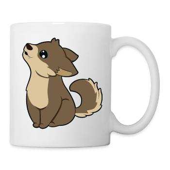 wolf - Mug - white - Right