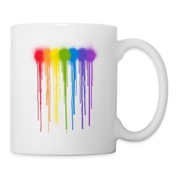 Rainbow Drips - Mug - white - Right