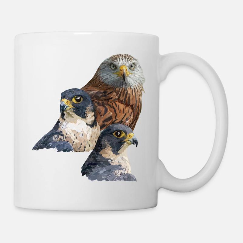 Bird of prey - Mug - white
