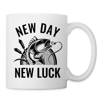 Angler gift fun fishing fish fishing rod - Mug - white - Right