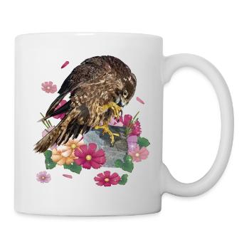 Wanderfalken - Tasse - Weiß - Rechts