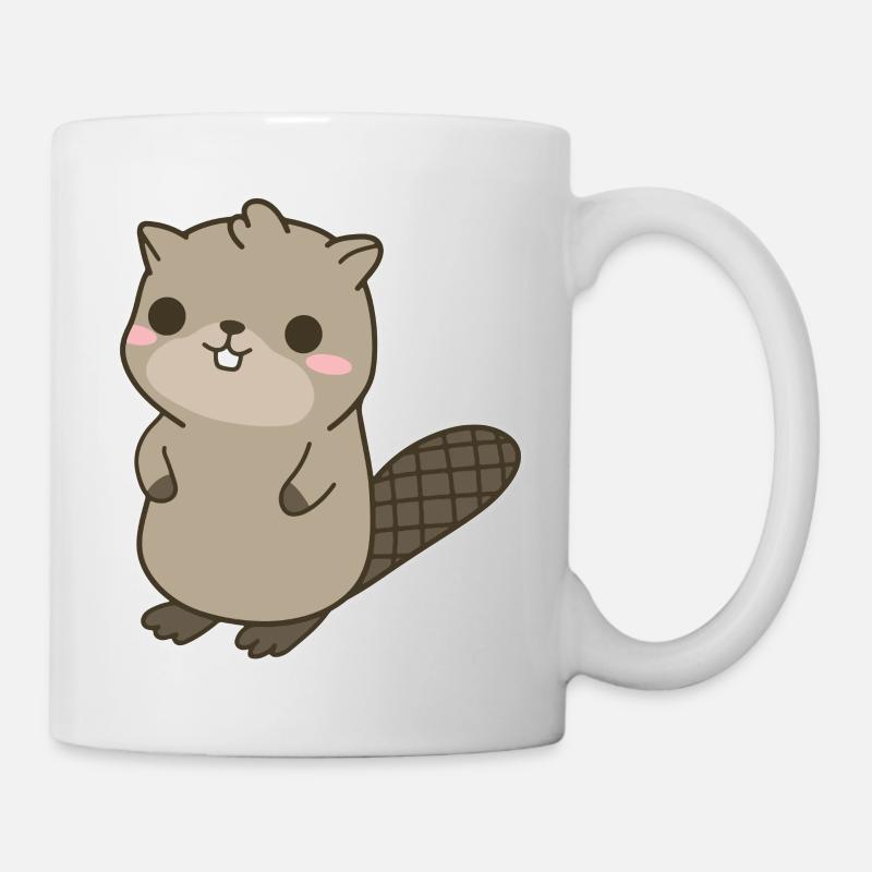 Biber - Tasse - Weiß