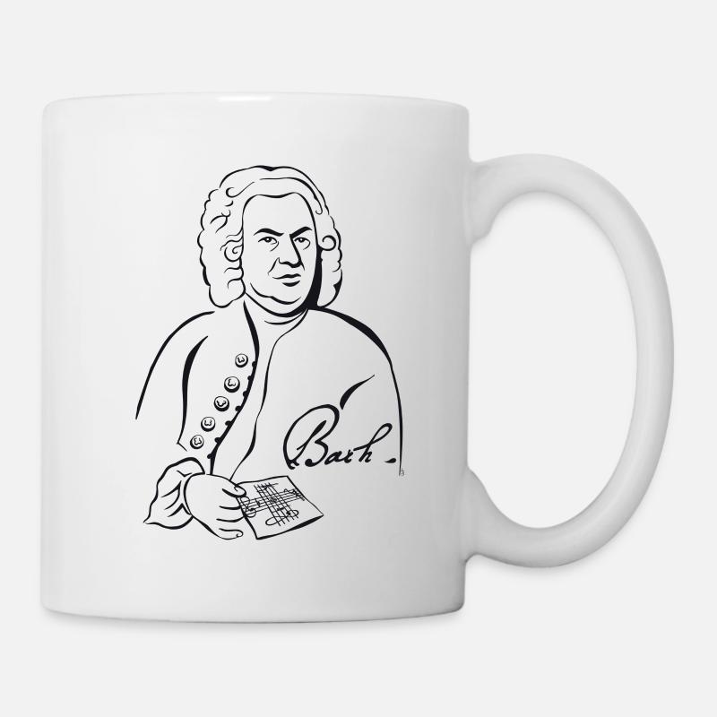 Bach - Mug blanc - blanc