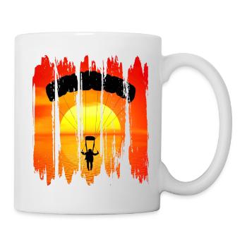 Parapente Parachutisme Parapente Parapente - Mug blanc - blanc - Droite
