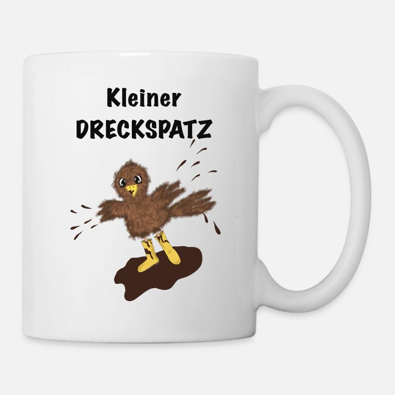 Kleiner Dreckspatz - Tasse - Weiß