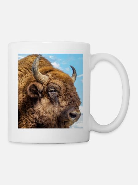 Wisent - Tasse - Weiß