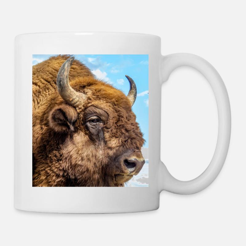 Wisent - Tasse - Weiß