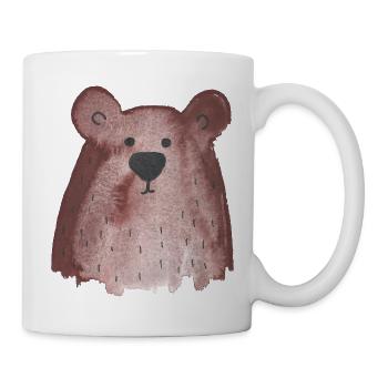Bär Heiner - Tasse - Weiß - Rechts